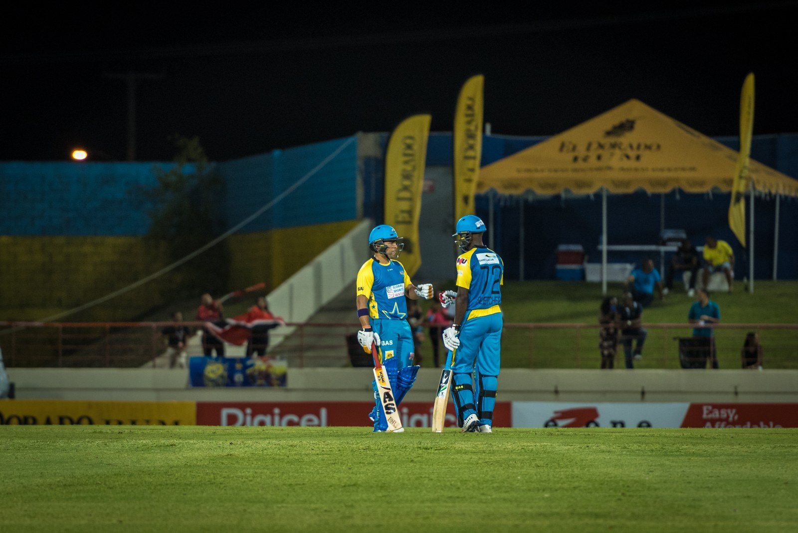 Match night at Daren Sammy Cricket Ground