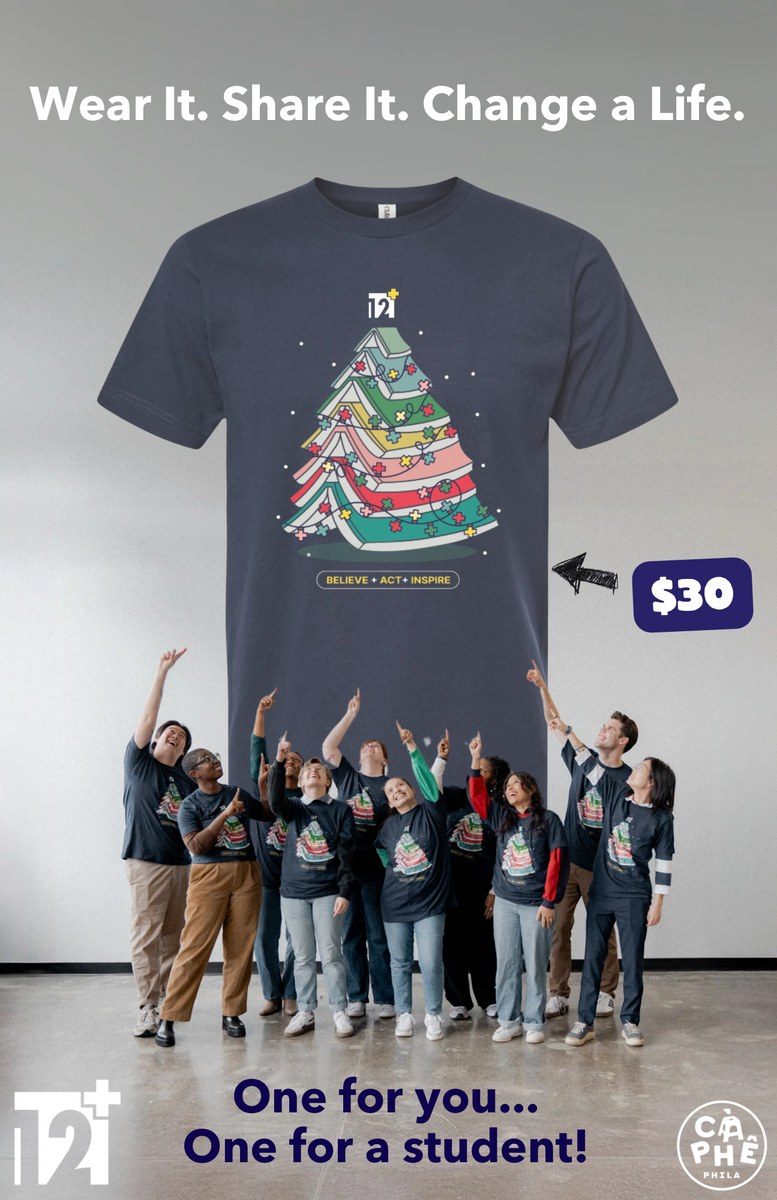 Holiday merch campaign creative